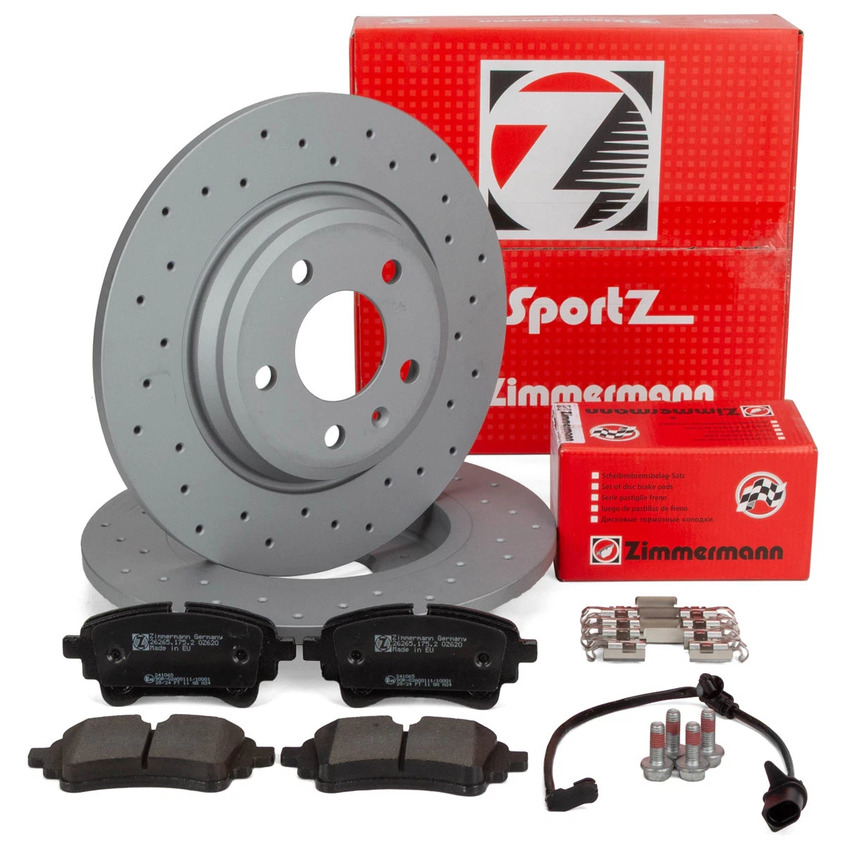Гальмівні колодки та диски Zimmermann для KIA CEE'D (JD) 1.6 CRDi 110