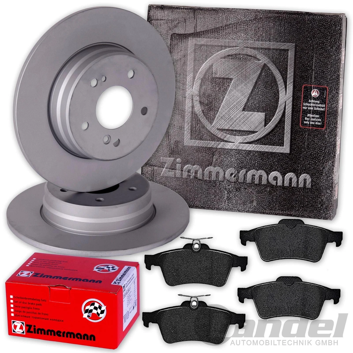 Гальмівні колодки Zimmermann для NISSAN VANETTE АВТОБУС (C22)
